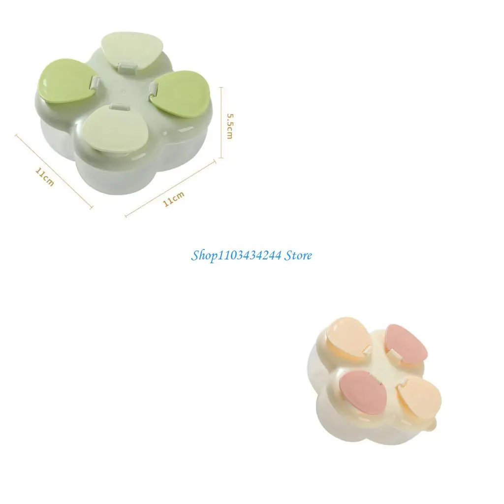 

Baby Formula Travel Container Spill Proof Rotating Lid Gym Home Organization
