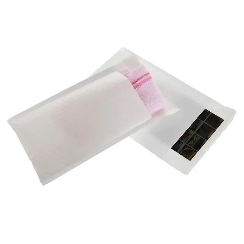 Imagem -05 - Bolha Branca Acolchoada Mailing Envelope Mailer Espuma para Embalagem Auto Selo Bolsa de Envio Bolha Padding Bolsa 100 Pcs