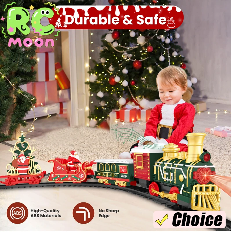 Auto elettrica natalizia Robusta interazione genitore-figlio sicura I migliori regali per i bambini con giocattoli per auto elettriche leggere e musicali