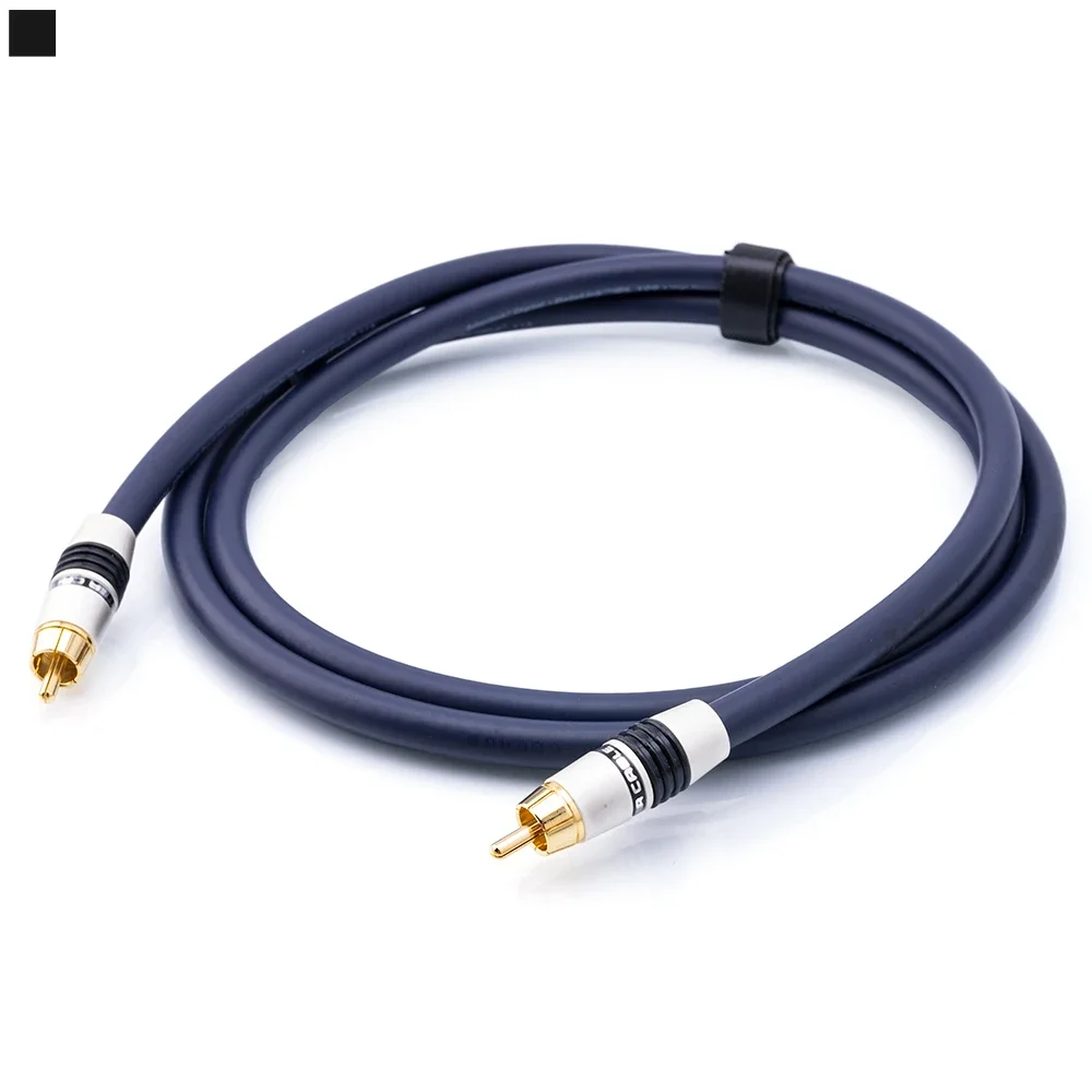 ■Monster Cable IDL100 Datalink HIFI S/PDIF Coaxial Digital Rca Audio Cable | Ultra-High Density Shielding | OFC Gold-plated Plug