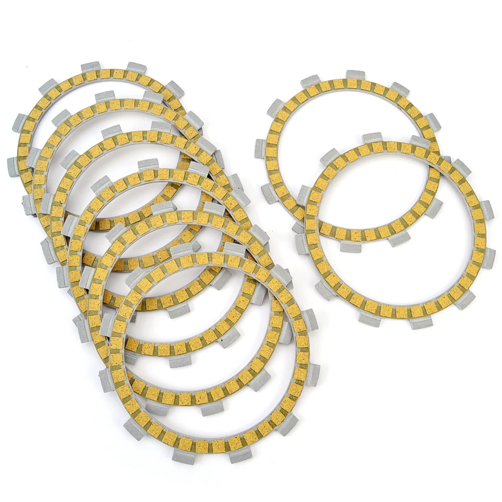 Clutch Friction Plates For Yamaha YZ125 E F G H J K L M N P R S T V W X Y 1993 1994 1995 1996-2018 - Detail 1