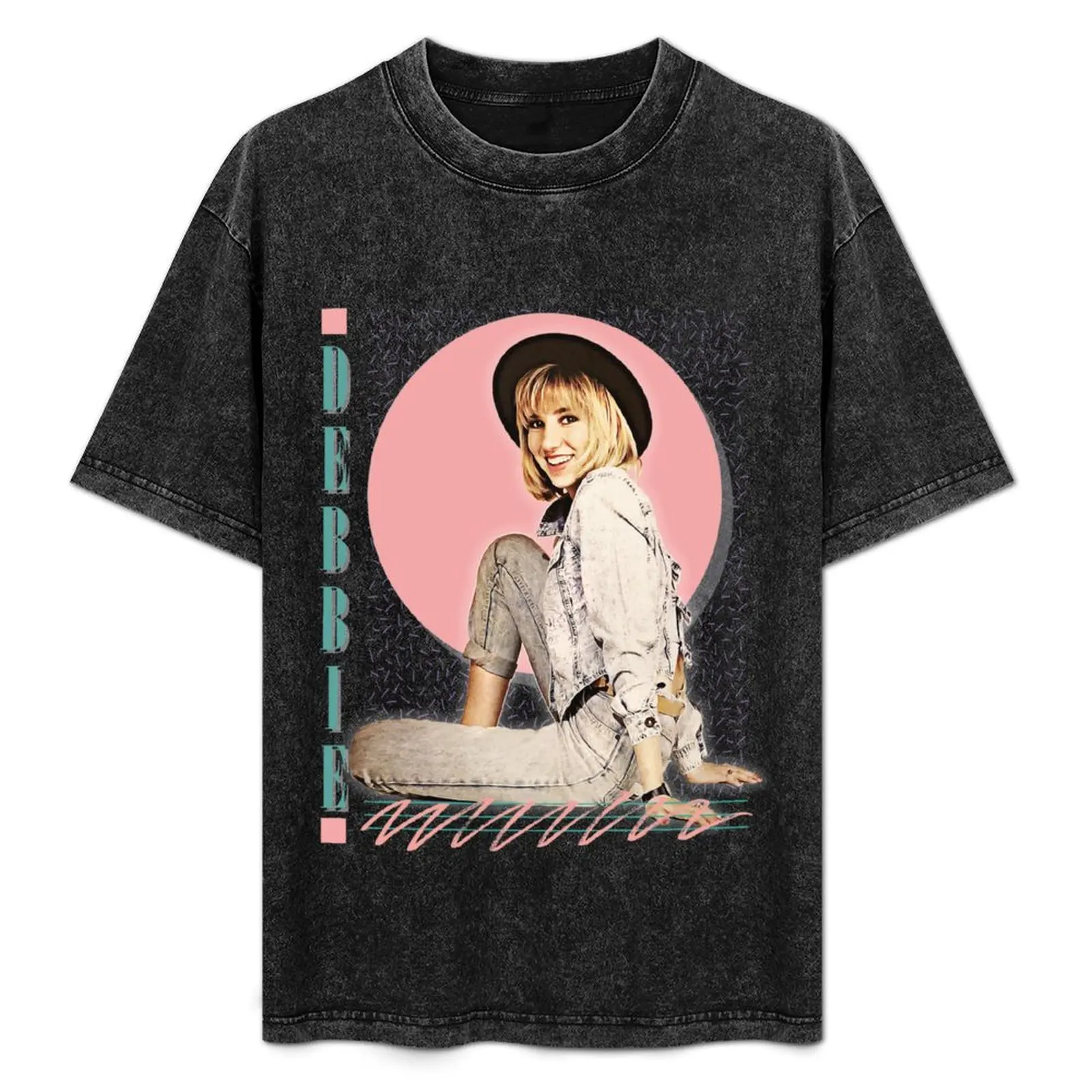 

Debbie Gibson // 80s Styled Aesthetic Design T-Shirt sports fans blacks mens clothing