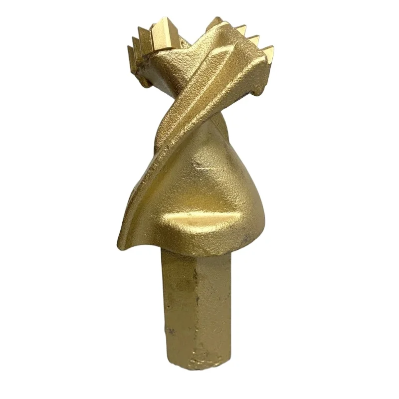 

C21 Auger Drill Positioning Center Drill Fishtail Center Alloy Tooth Super Hard Drill Bit