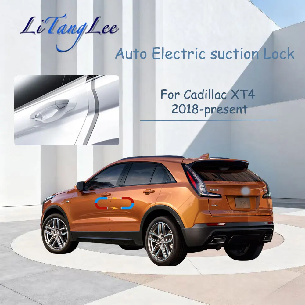 

For Cadillac XT4 2018-present ​​Car Soft Close Door Latch Pass Lock Actuator Auto Electric Absorption Suction Silence Closer