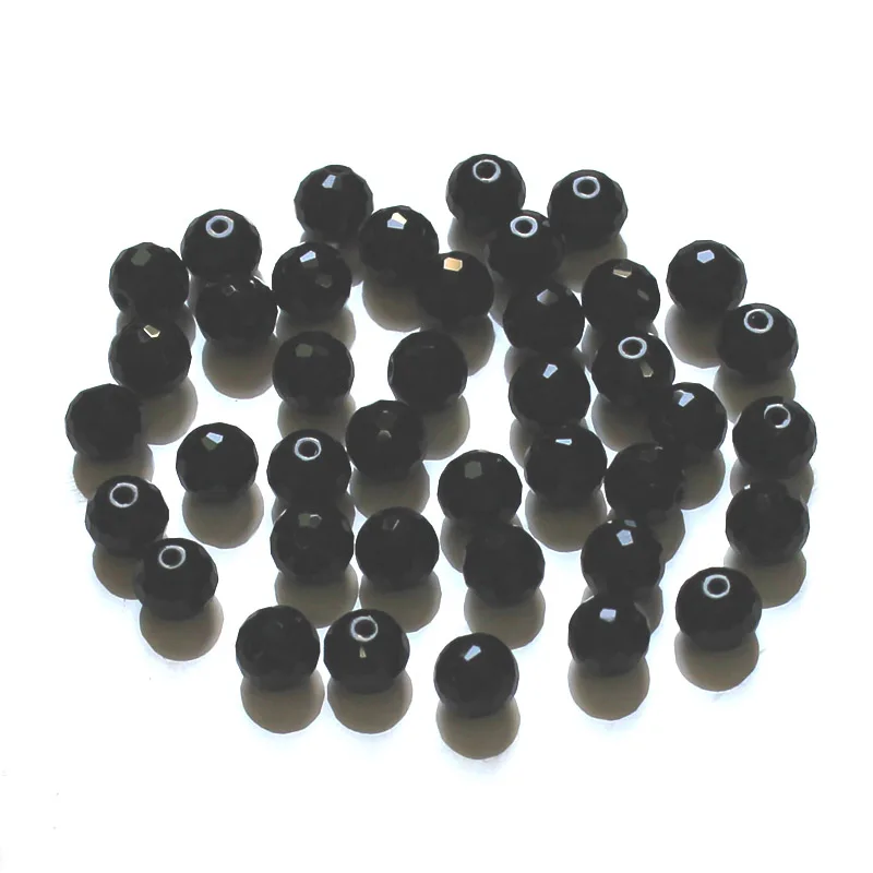 AAA 6MM Czech Round Glass Ball Beads For DIY Bracelet Jewelry Making Crafts Accessories Loose Crystal Facted Bead 200pcs