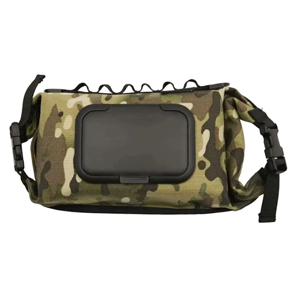 

Outdoor Camping Tissue Box Portable Reusable Tissue Holder Design Wipes Storage Bag Hanging Dispenser for Travel Car