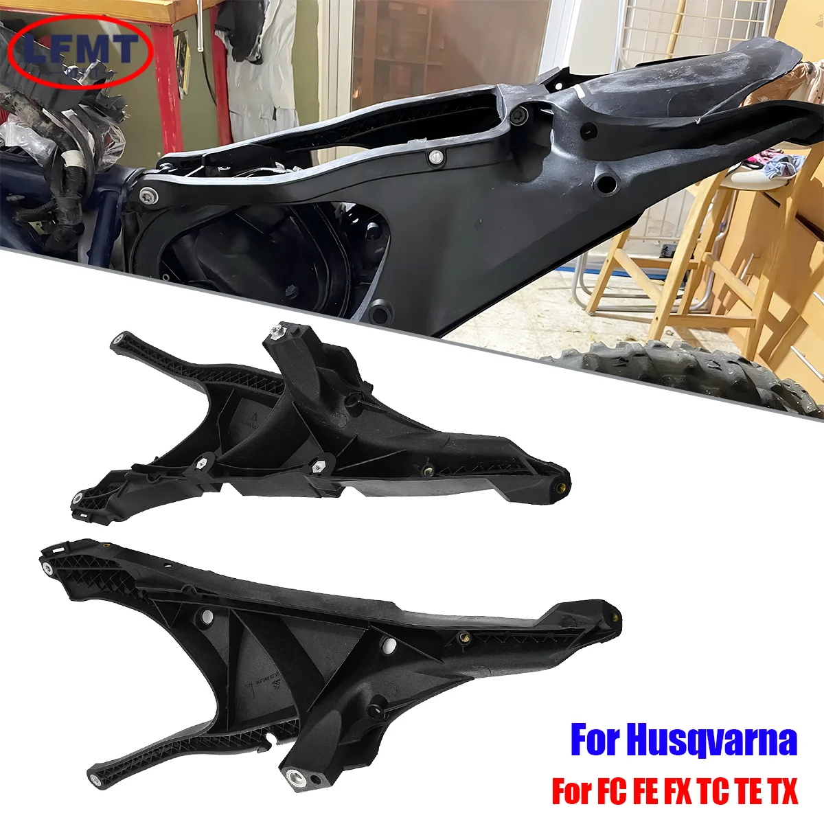 For HUSQVARNA FC 250 350 450 FE 501 Motorcycle Subframe Rear Seat Support Left Right Frame Tailstock Bracket FS FX TC 125 TE TX