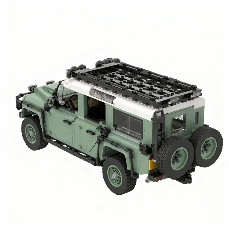 2225pcs MOC Icons Landed Rovers Classic Defender 110 Model Building Blocks Christmas Gift Toy Display Art Creative Education