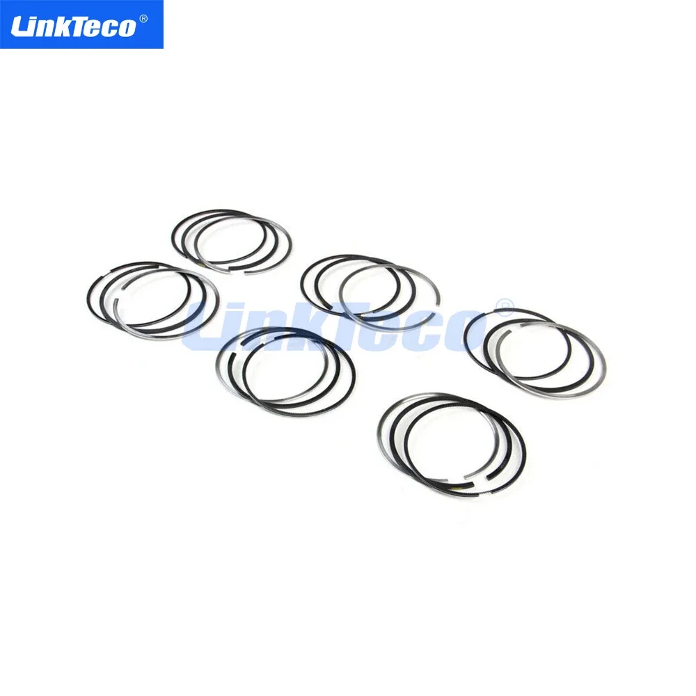 6PCS STD Engine Parts Pistons & Rings Set Fit Kit 3.0 L T Diesel v6 05-19 For AUDI A4 A5 A6 A7 A8 Q5 Q7 VW TOUAREG 3.0T 3.0L