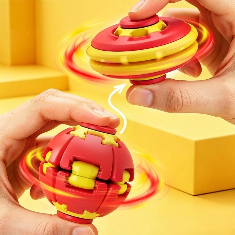 3D Gear Ball Fidget Toy Spiral Stress Relief Sensory Toy For Kids Adults Christmas Birthday Party Gifts Anxiety Relief Toys