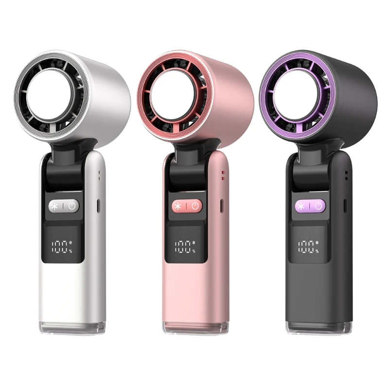 

Портативный портативный вентилятор 100 -скоростный USB Регаментируемый мощный вентилятор на открытом воздухе 601d