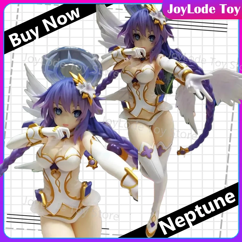 

25CM Neptune Hyperdimension Neptunia The Animation Anime Figures Four Goddess Limited Edition Figure Collectable Model Toys Gift