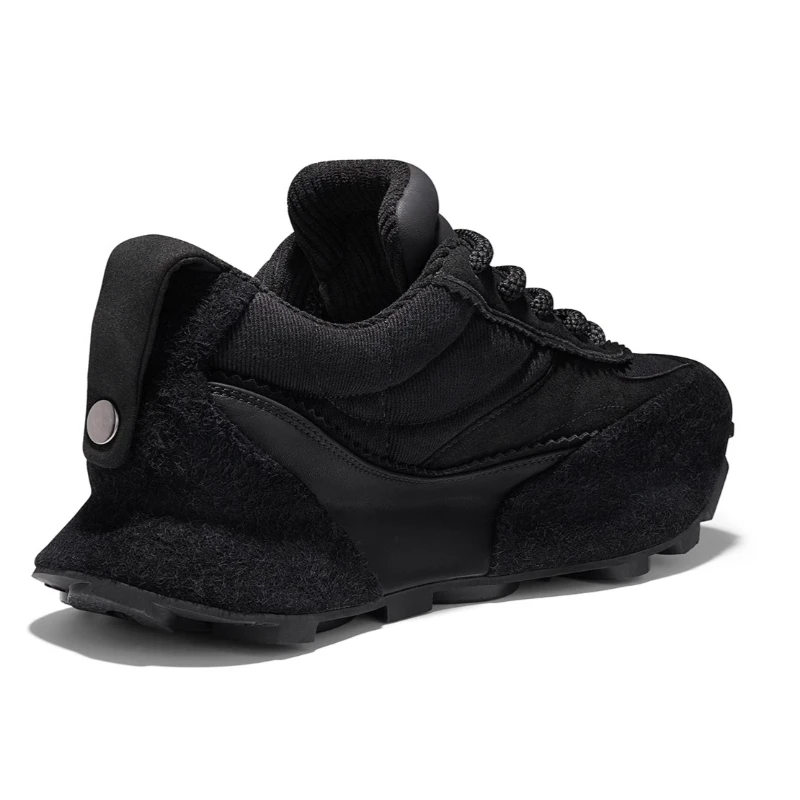 أحذية رياضية عصرية متعددة الاستخدامات من الجلد الطبيعي للزوجين أحذية رياضية كاجوال مريحة تسمح بمرور الهواء للرجال