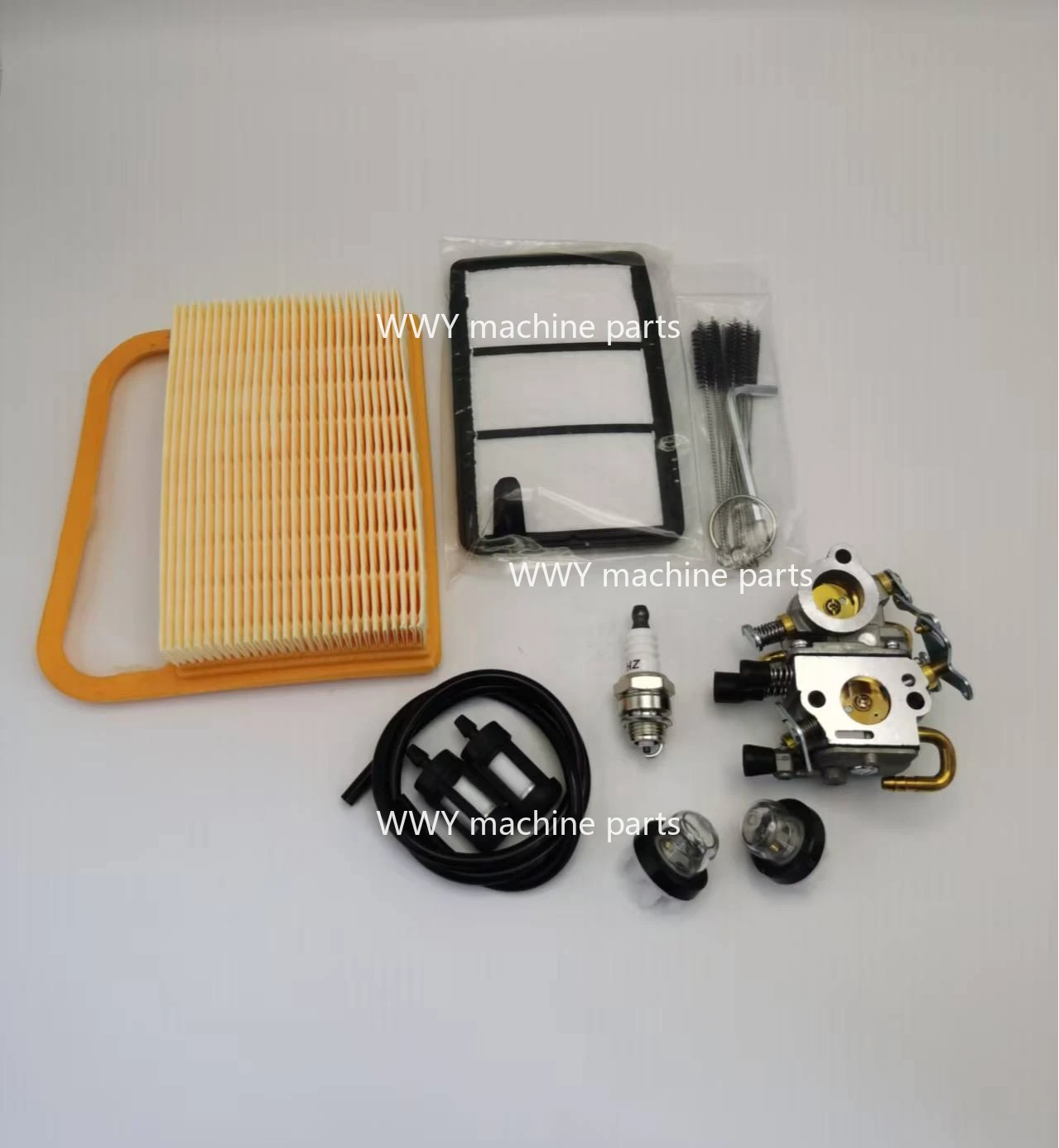 تنطبق على آلة القطع TS410 TS420 C1Q-S118 المكربن فلتر الهواء فلتر الزيت ملحقات يوتيوب شرارة التوصيل