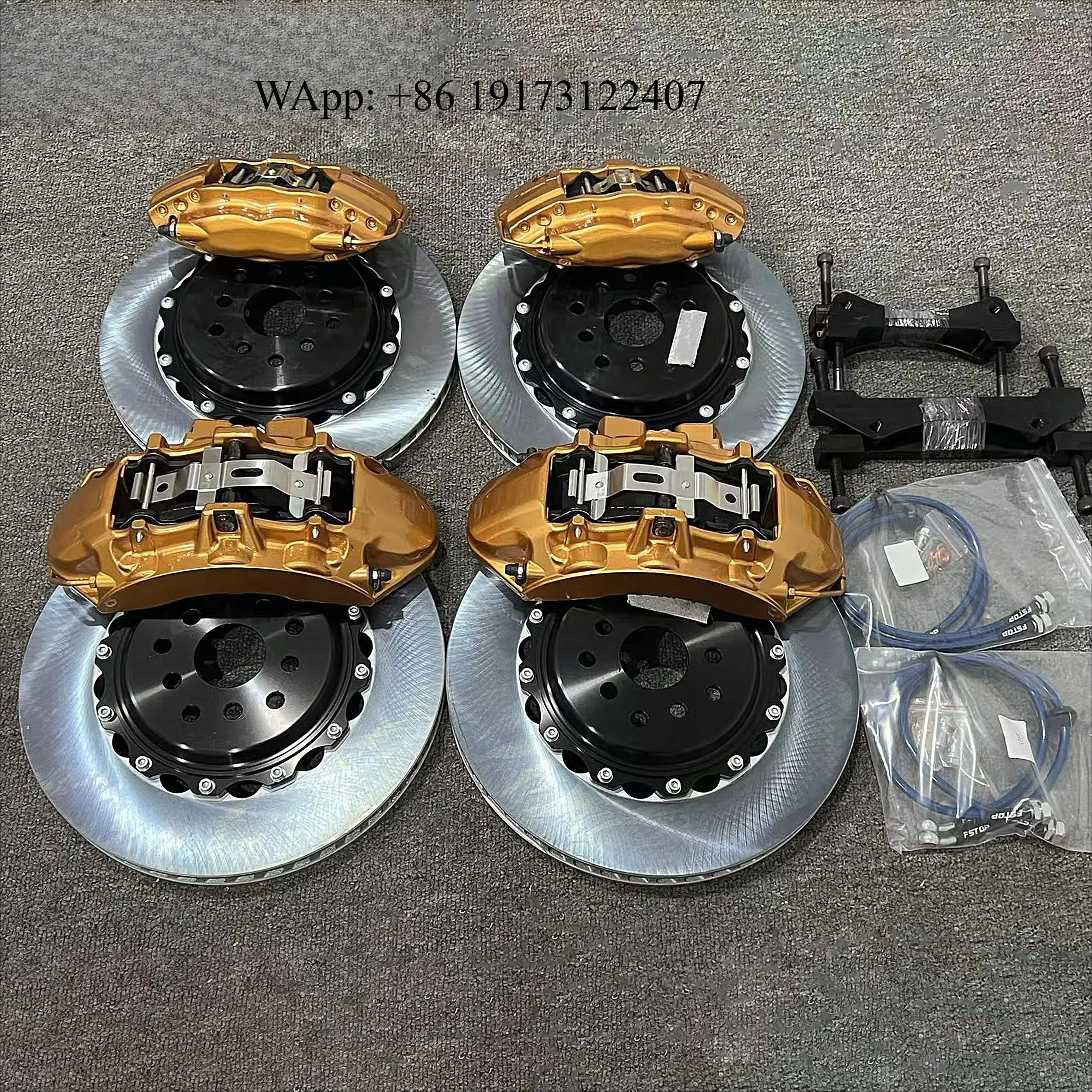 4 6 8 Piston Big Brake Kit for  Mini Cooper S Countryman R53 2005