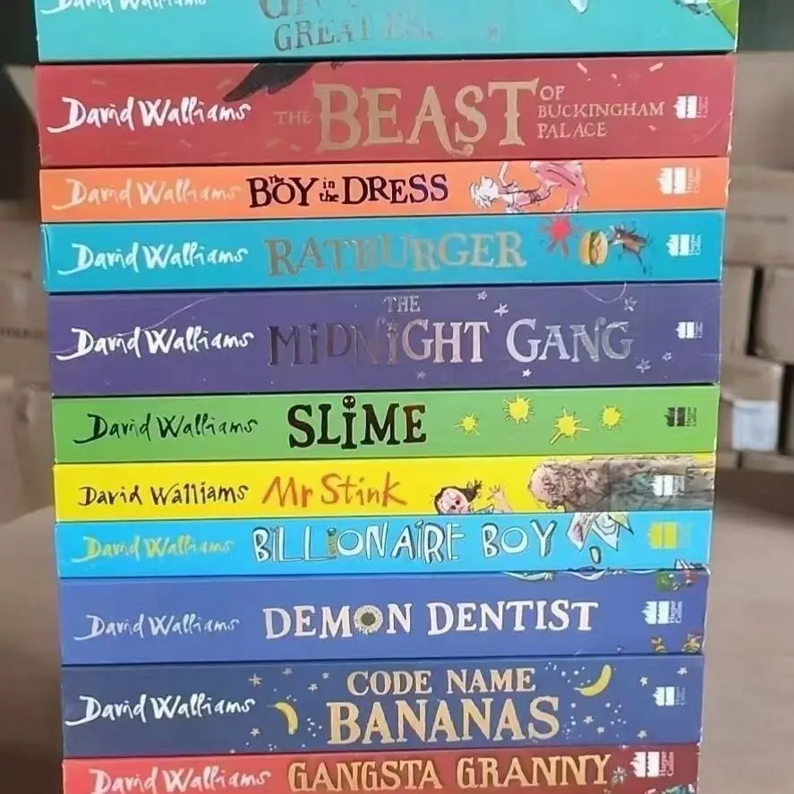 Imagem -02 - David Williams Inglês Original Chapter Book 20 Volumes Alta Qualidade