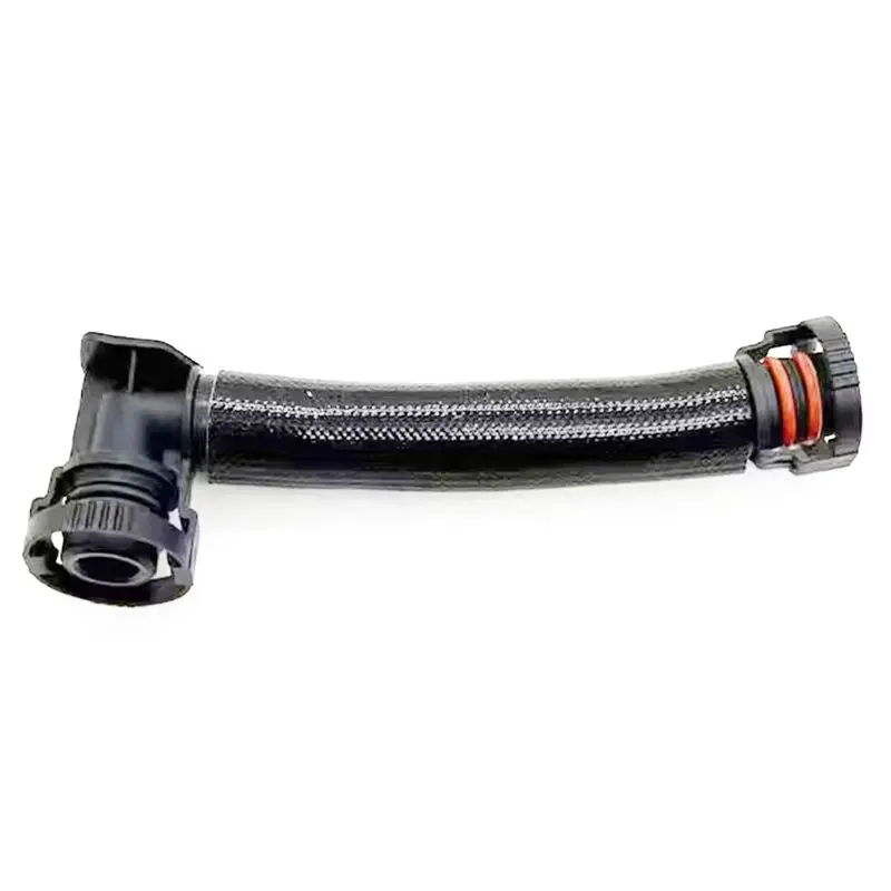 Plain For VW Phaeton 02- 16, For Touareg 03- 10, For A8 2004- 2010 Crankcase Ventilation 2Pcs Breather Hose 07C103283A 07C1