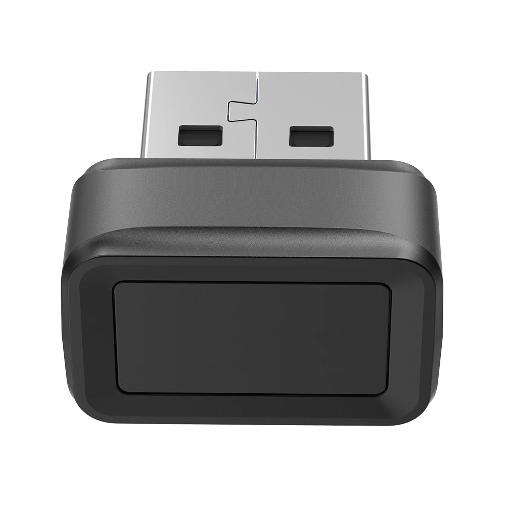قارئ مفتاح بصمات الأصابع USB FIDO U2F Windows Hello ماسح بصمات الأصابع البيومترية المضاد للتخدير للكمبيوتر الشخصي أو الكمبيوتر المحمول