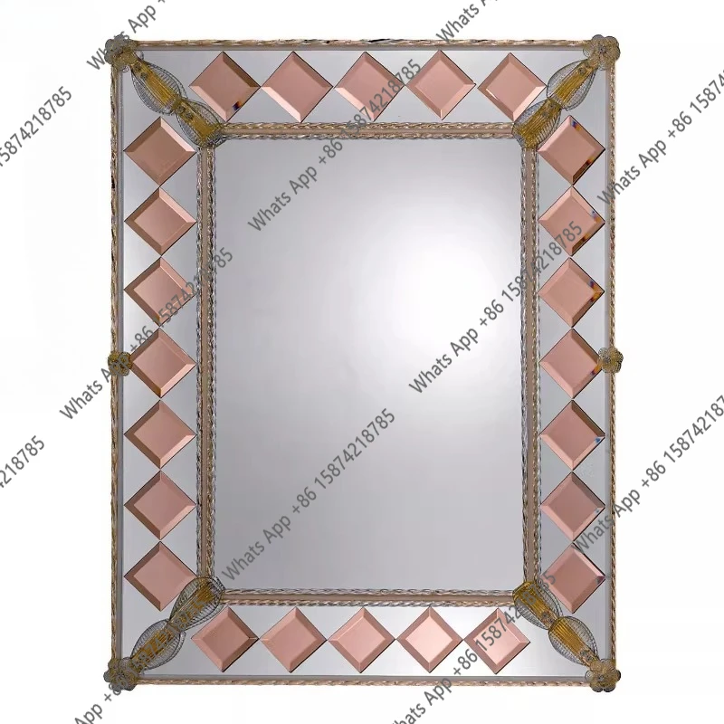 Lens Arch Comb Carry-on Valentine's Day Carved Student Dormitory Bag Decorative Makeup Mirror