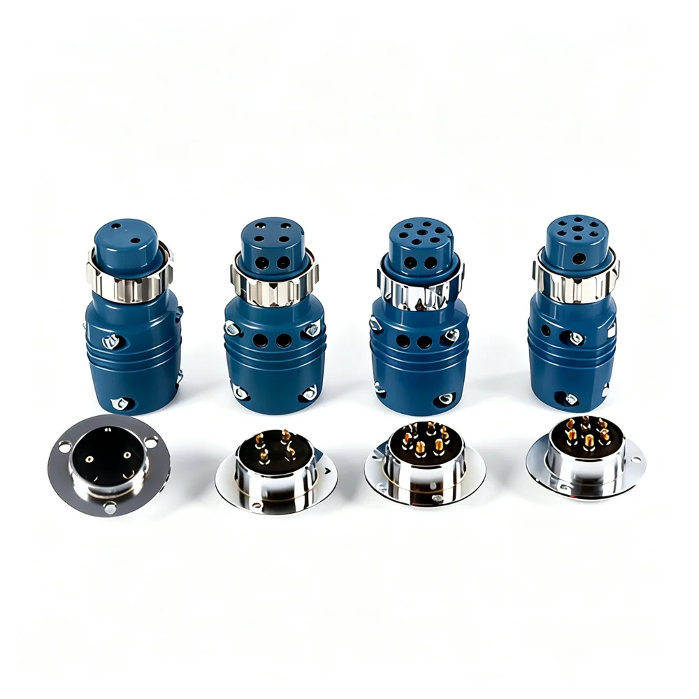 MAG Welding Wire Feeder Control Cable Aviation Connector 2 Pins 6 Pins 9 Pins Plug Socket CO2 Gas Shielded Welding Accessories