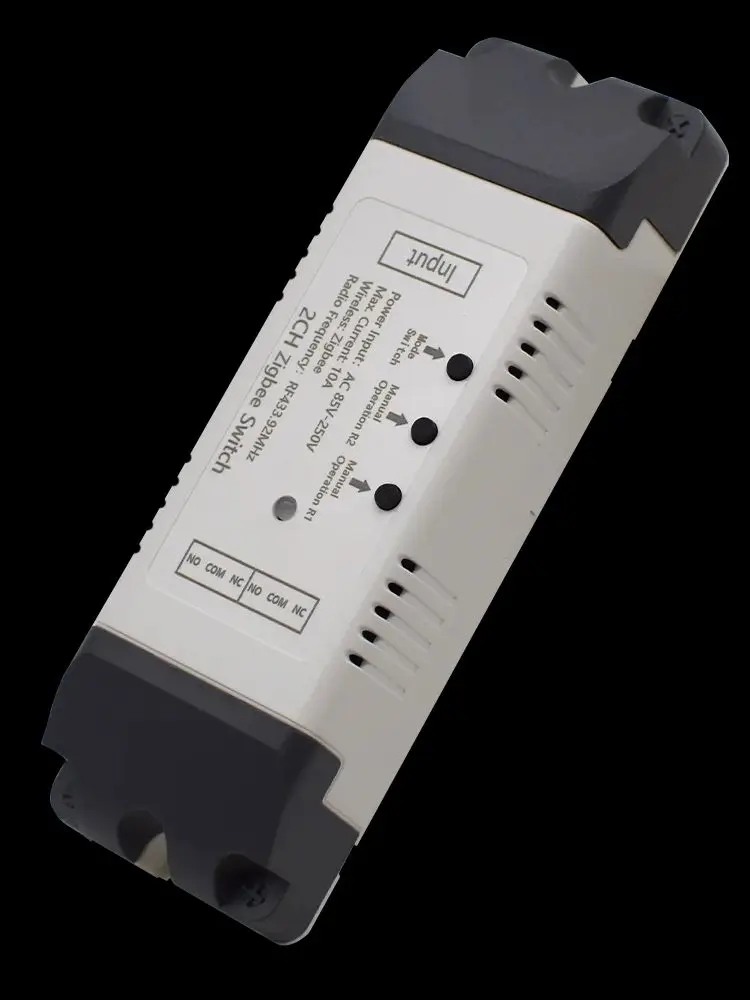 Met Shell Zigbee 1 2 4ch 12V 24V 220V Smart Switch Tuya Relay Module Droog Contact 4 Kanaals Din Rail Gateway Hub Vereist - afbeelding 2