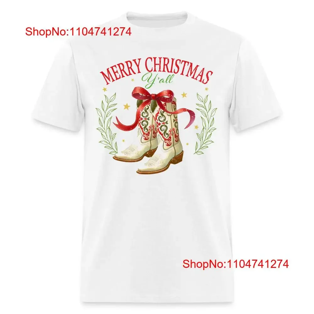 

Футболка Merry Christmas Y'all, винтажный стираный удобный топ для повседневной носки, мужская графическая стильная дышащая слегка