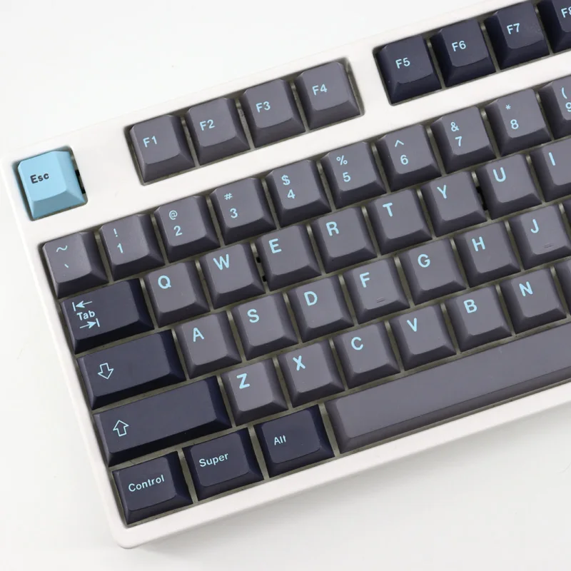 127 Keys GMK Modern Dolch Keycaps English Cherry Profile PBT Dye Sublimation Mechanical Keyboard Keycap For MX Switch