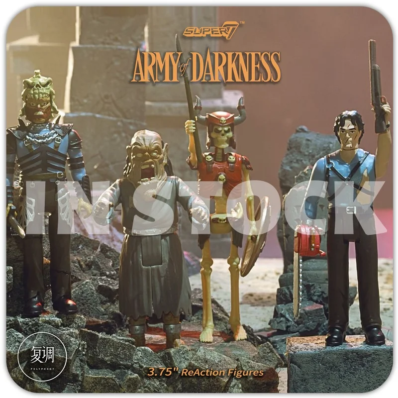

[In Stock] Genuine Official Super7 Army Of Darkness Retro Hanging Card Fashionable Collectible Toy