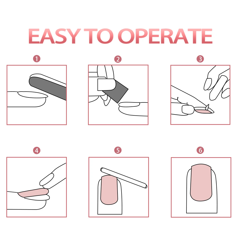 96pcs Almond Square Shape Holiday Design Acrylic Fake Nails Christmas Nail Tips Set with Jelly Glue Festive Street Style Gifts *