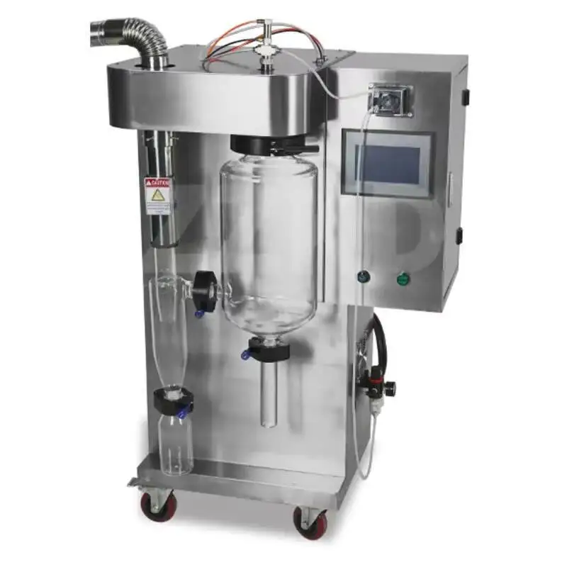 커피, 우유, 바나나 및 꿀 가루용 소형 실험실 스프레이 건조기 엔진 펌프