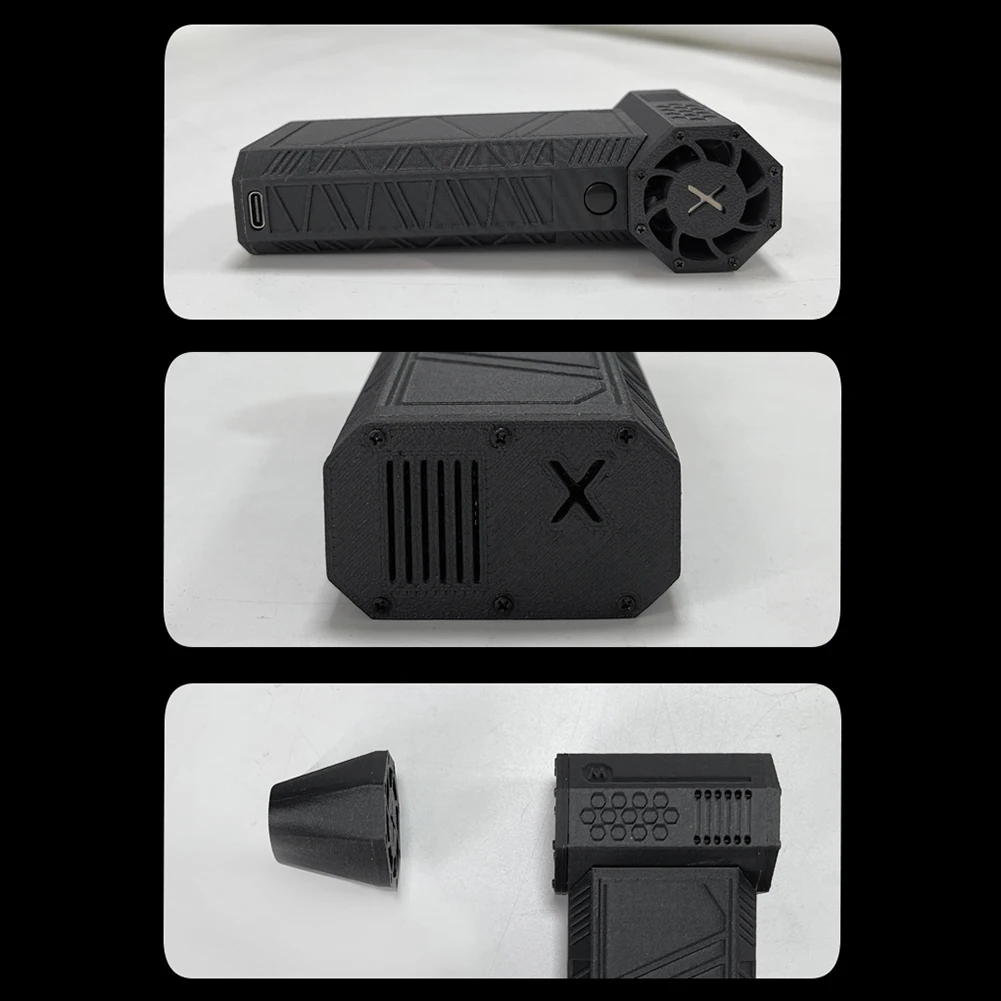 

130000 RPM Violent Blower 52m/s Brushless Motor Mini Fan Rechargeable Turbofan for Computer Keyboard Outdoors Car Home