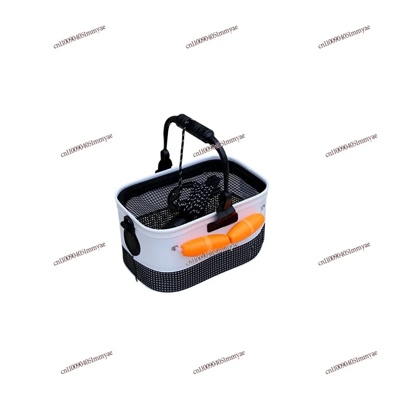

Bridge fishing stream bucket boat folding floating live fish bucket