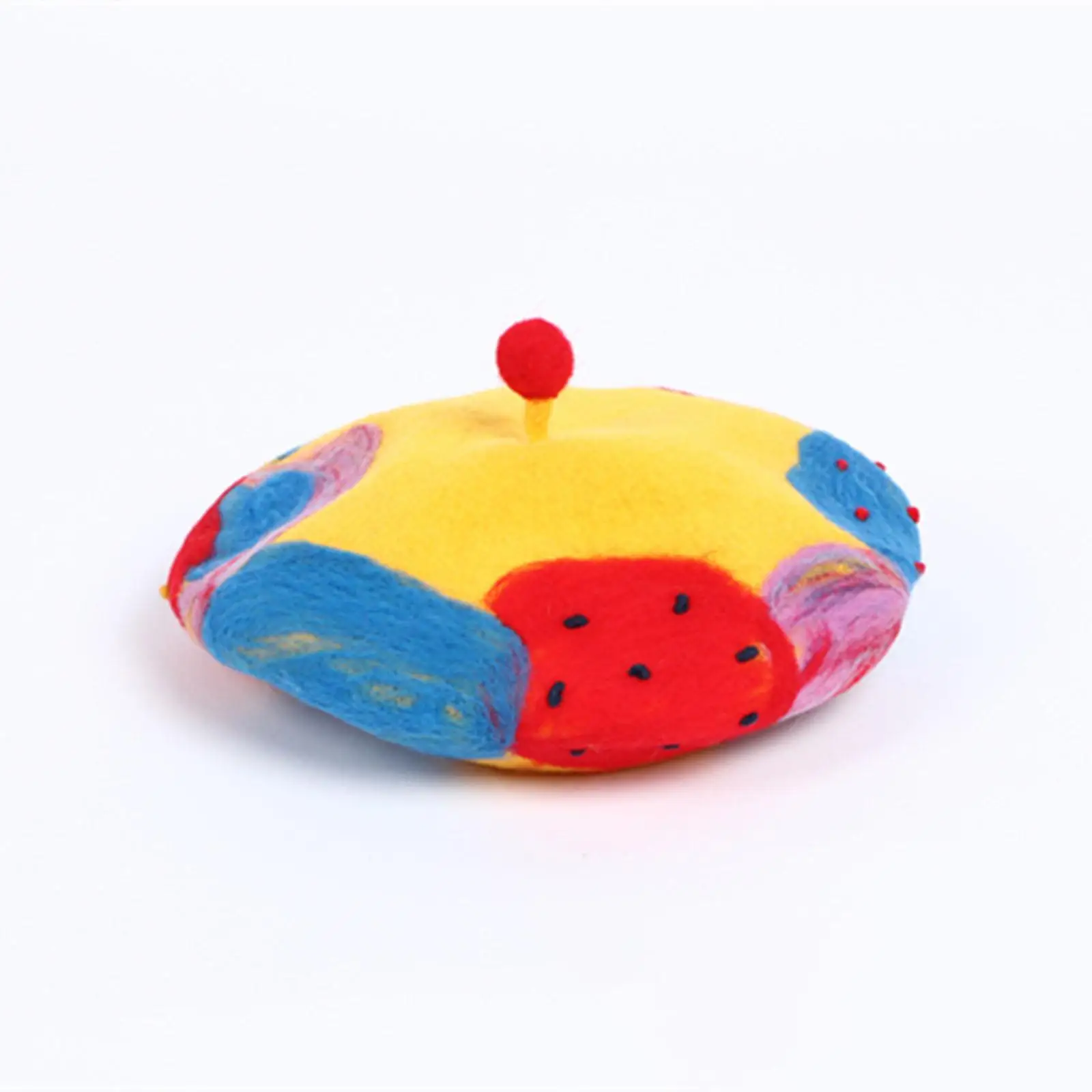 قبعة بيريه للفتيات قابلة للتنفس، أنيقة ومتعددة الاستخدامات، قبعة شتوية أنيقة للحفلات التنكرية، هدية عيد ميلاد