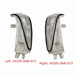 Rearview Mirror Indicator side mirror Lights For Honda Civic FA1 FD1 FD2 2006-2011 Turn Signal Flasher Lights 34350-SNB-013