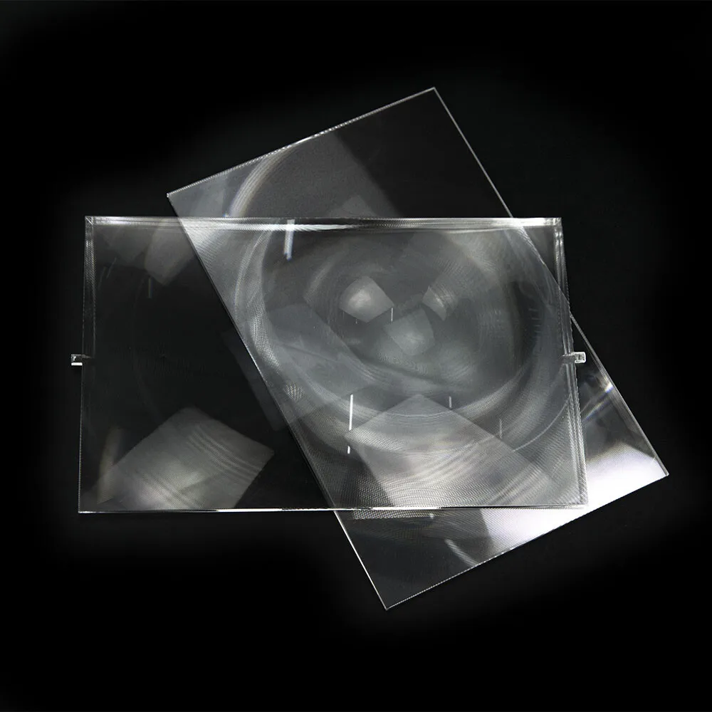 

2pc Plastic Fresnel Solar Lens Focal Length185mm 120mm for DIY Projector