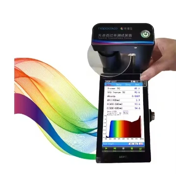 OHSP660T Transmisstance Spectrometer wavelength range 350-950nm, Transmisstance and color L*a*b