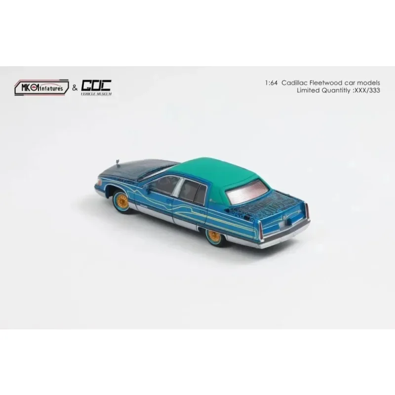 Small toys Limited MK Miniatures X GOC 1:64 Fleetwood Lowrider CTE Diecast Model Car