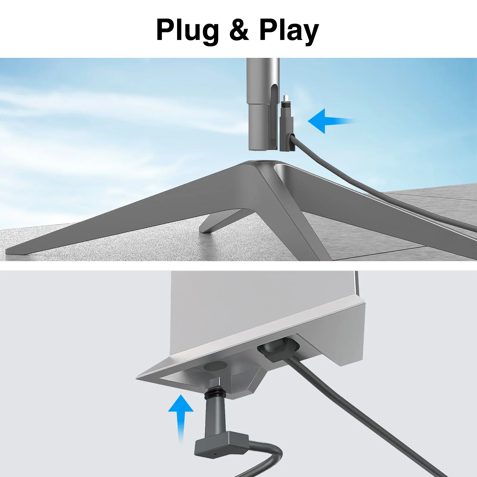 Waterproof&Durable Starlink Connection Cable Extension Wire For Starlink Actuated V2/Gen2 Plug and Play Transfer Rate 1200Mbps