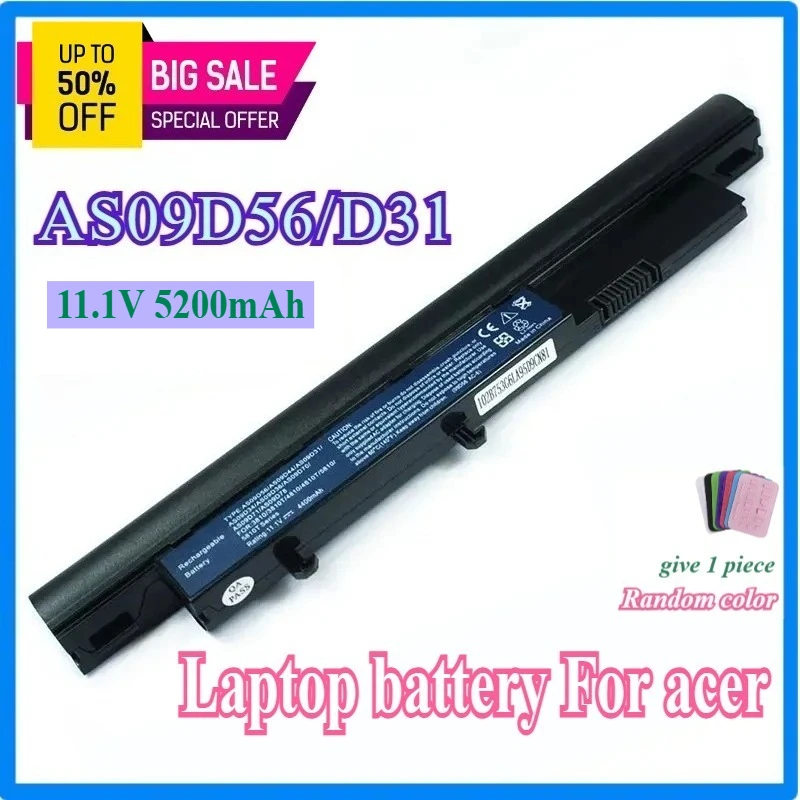 Laptop Battery AS09D31 for Acer Aspire 3410 3810T 3810TZ AS09D34 AS09D56  AS09D36 AS09D70 AS09D71 AS09F34