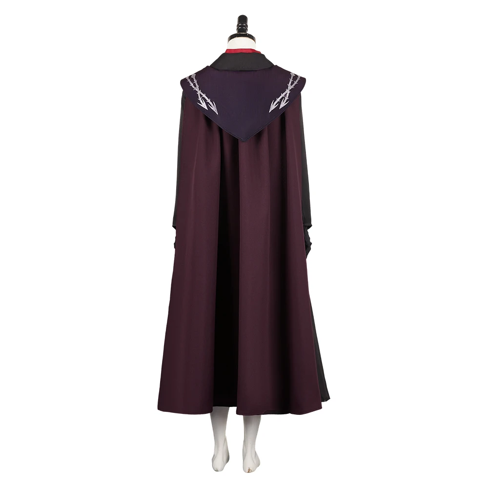Rhaenyra Cosplay Women Fantasia Dress Cloak Belt TV Dragon Houses Costume Female Disguise Skirt Outfits Halloween Carnival Suit
