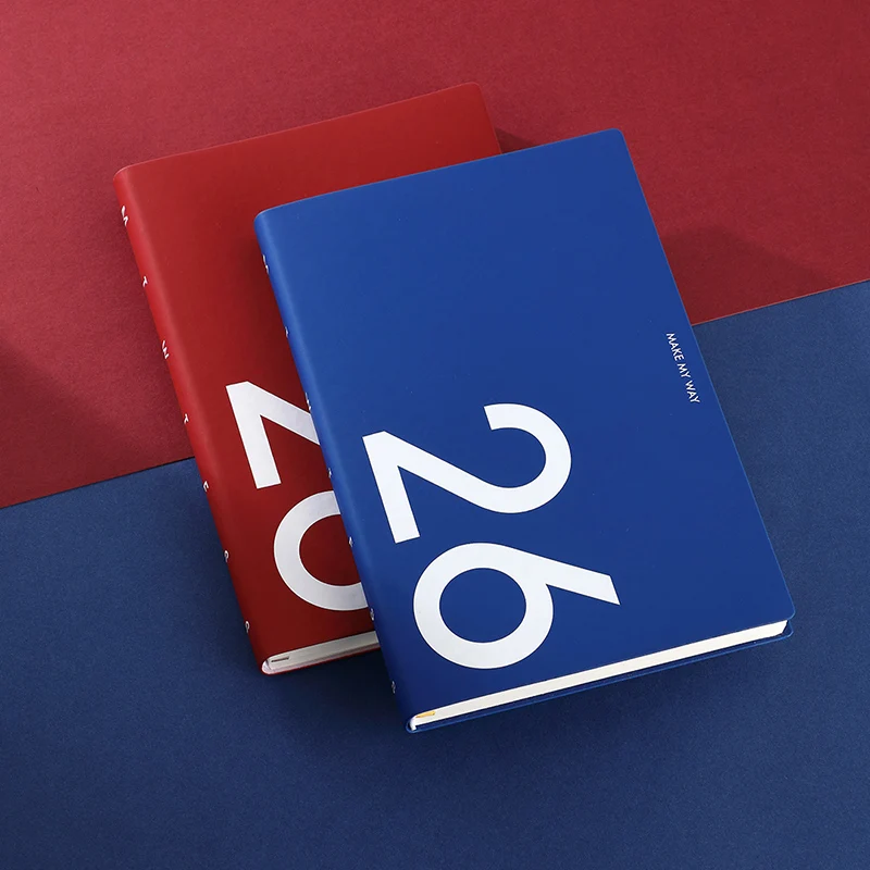Agenda 2026 Planner Weekly Diary Stationery Organizer A5 Notebook Journal Calendar Notepad School Note Book Office Sketchbook