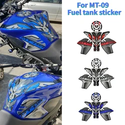 Motorcycle Fuel Tank Sticker For MT-09 Mt-09 mt09 2014 2015 2016 2017 2018 2019 2020 2021 Fuel Tank 5D Perspective Sticke