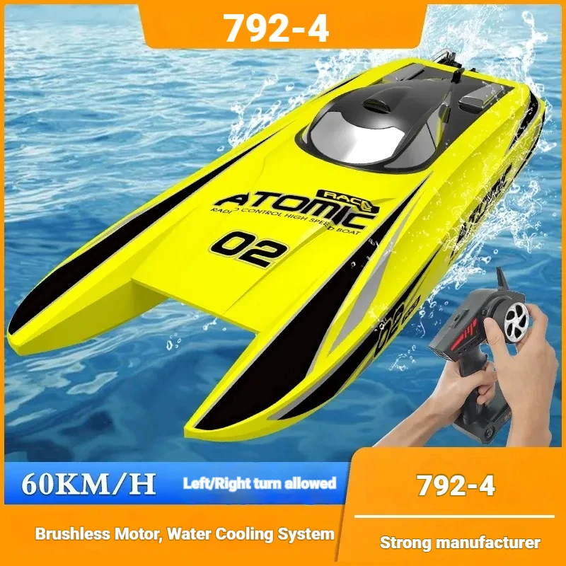 Volantex 792- 4 High Speed Rc Boat Brushless Water Cooling Catamaran Racing Remote Control Speed Boat For Adult Hobbyists