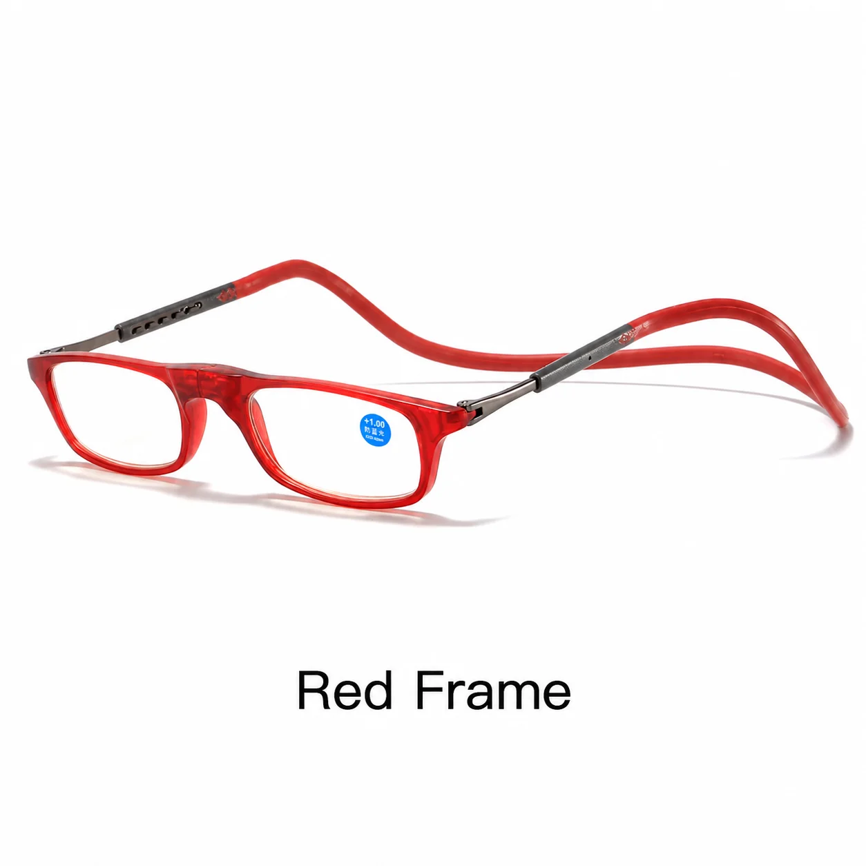 Marken-Magnetische Halskettengläser mit Blaulichtfilter, Tragbare Vergrößerungslinse, Anti-Verlust-Brille 0+1+1,5+2,0+2,5+3,0 – Detail 8