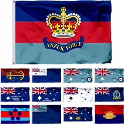 ANZUK Flag 3X5FT Air Force Cadets Banner 90X150CM 21X14CM Au Border Force 3X6FT Australia Navy Board