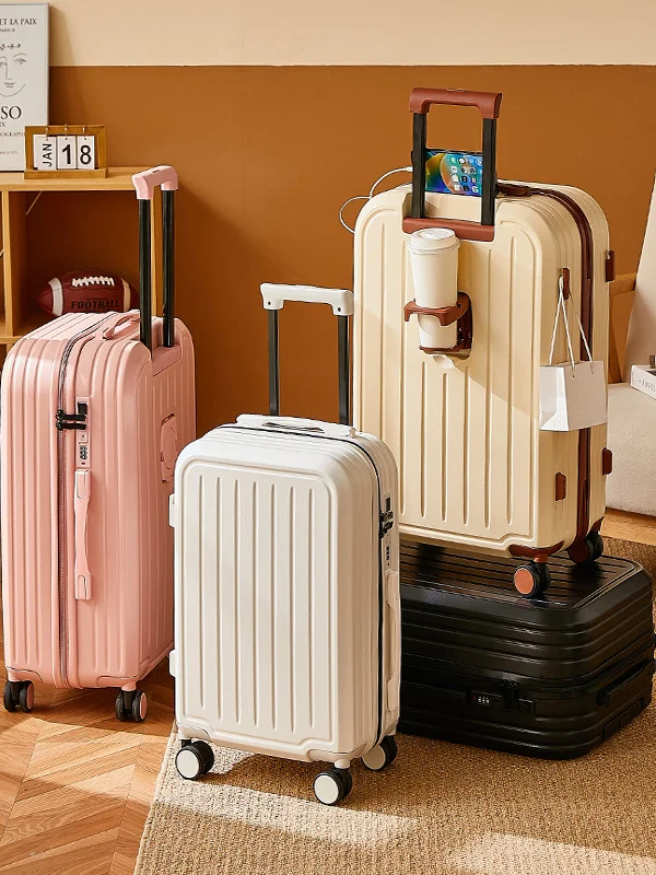 

20-Inch Carry-On Lage Silent Robust Suitcase 55*20*40 Boarding Box Free Che-In for Spring Autumn Low-Cost Airline