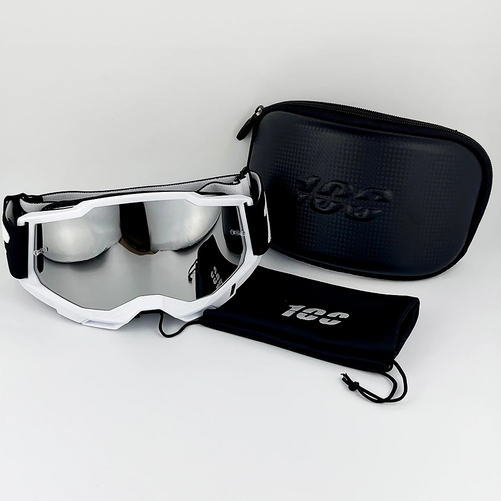 مجموعة من نظارات الدراجات النارية نظارات موتوكروس خوذة MX موتو الترابية دراجة ATV التزلج الرياضة في الهواء الطلق الزجاج سكوتر Googles قناع #4