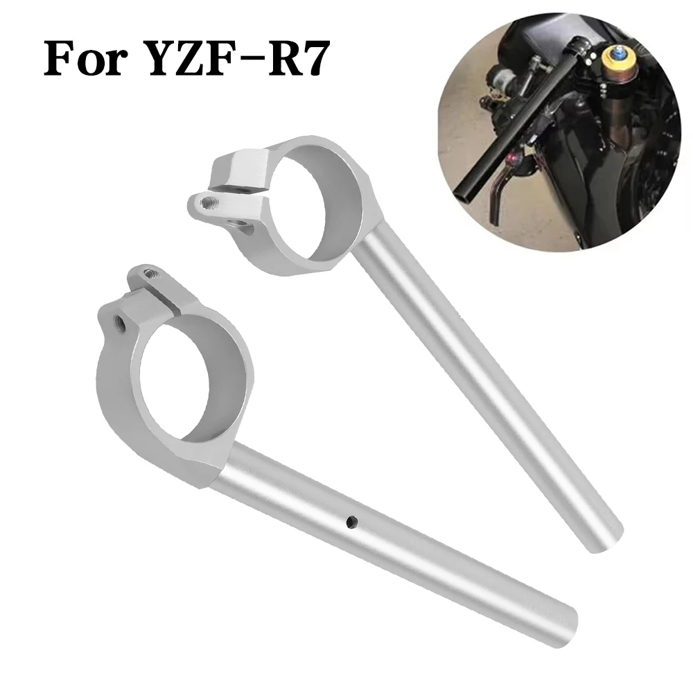 For Yamaha YZFR7 YZF-R7 YZF R7 2022-2024 2023 49mm Motorcycle Fork Tube Clip-On Handlebars Clip Ons Handle Bar Grips