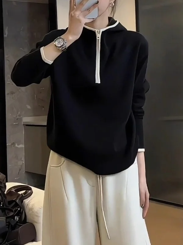 

Женская толстовка свободного кроя с длинными рукавами, повседневный пуловер, свитшот больших размеров, осенне-зимняя модная одежда больших размеров, одежда для похудения