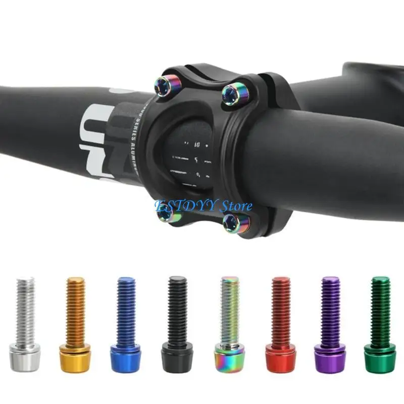 G6DE High Strength Mixture Steel Bike Hand Screws ​ accuracy Milling PVD Color Coating Secure Fastening Solution